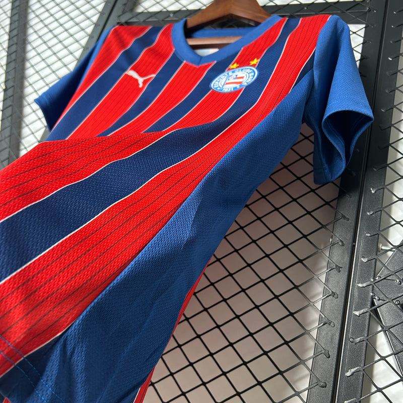 Camisa Bahia Feminina 2025 Puma - Tricolor