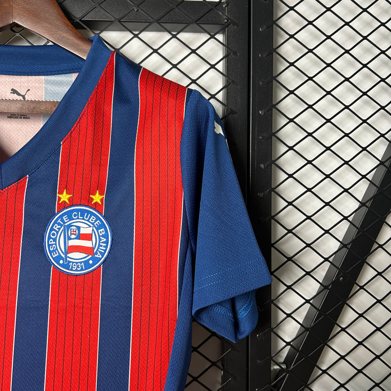 Camisa Bahia Feminina 2025 Puma - Tricolor