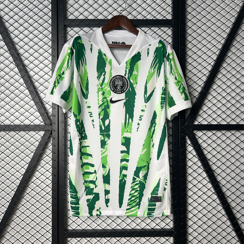Camisa Seleção Nigéria 2025 Nike - Branca e Verde