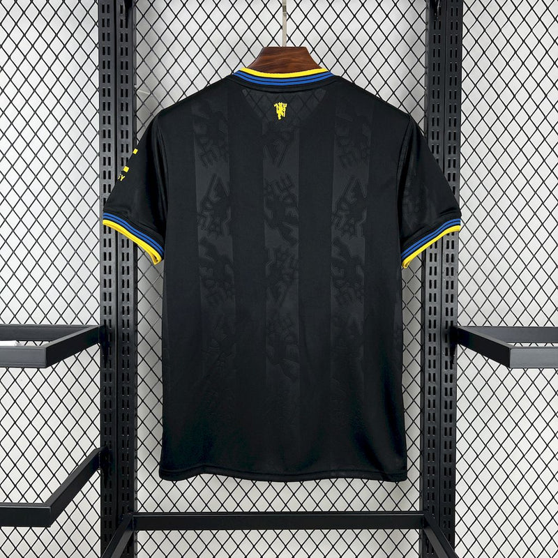 Camisa Manchester United 2025/26 Adidas - Preta