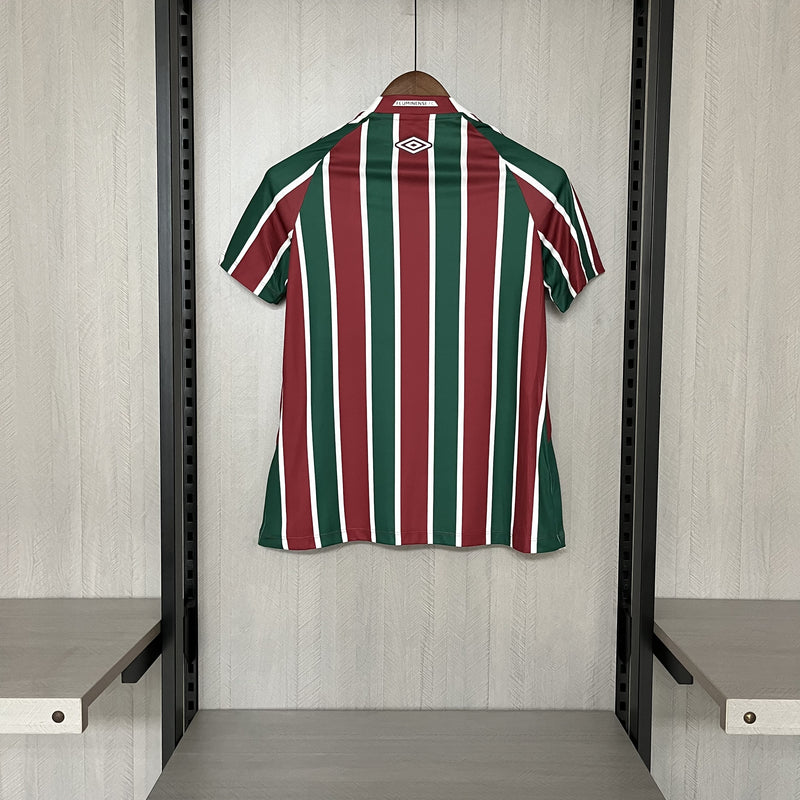 Camisa Fluminense Feminina 2025 Umbro - Tricolor