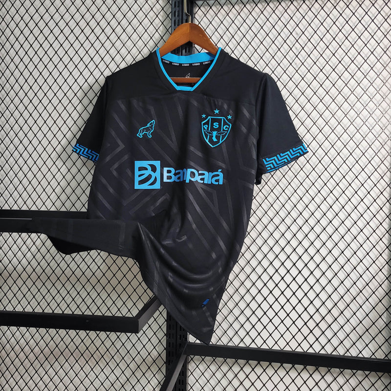 Camisa Paysandu III 23/24 La Negra Lobo - Preto