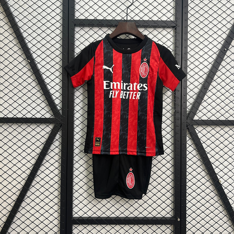 Kit Infantil Milan 25/26 Puma - Rubro Negro