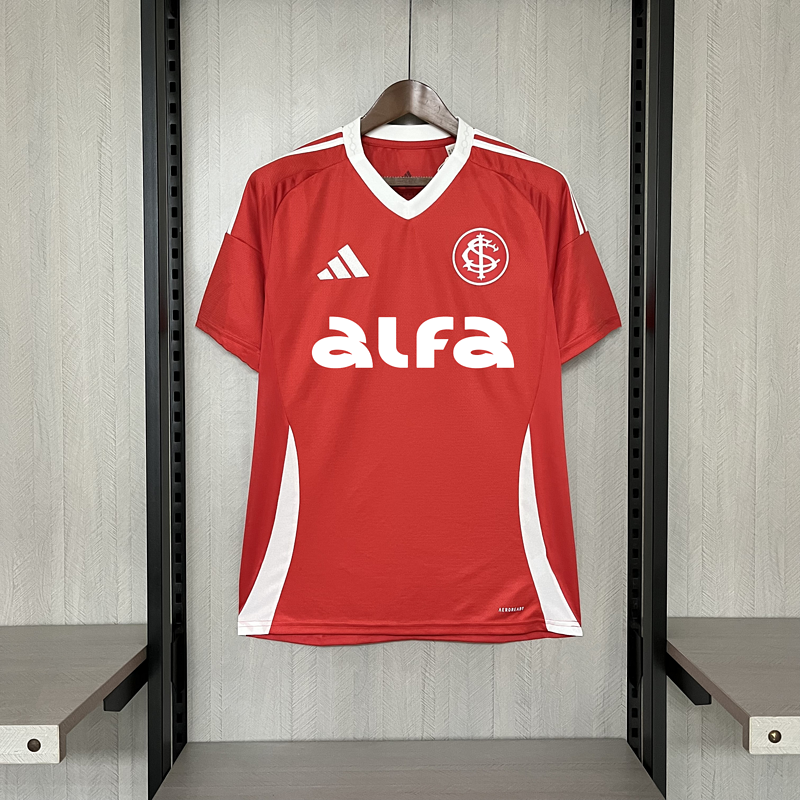 Camisa Internacional [Com Patrocínio] 2025 Adidas - Vermelha