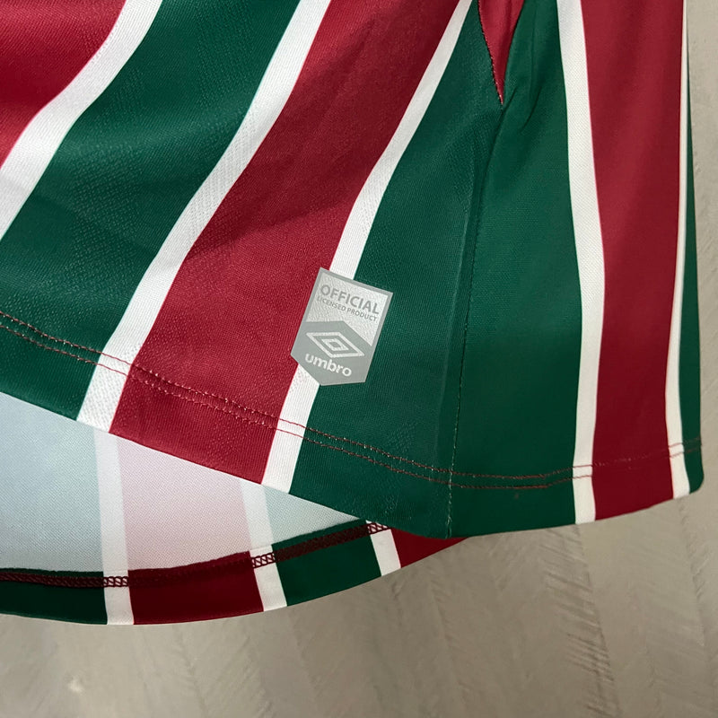 Camisa Fluminense Feminina 2025 Umbro - Tricolor