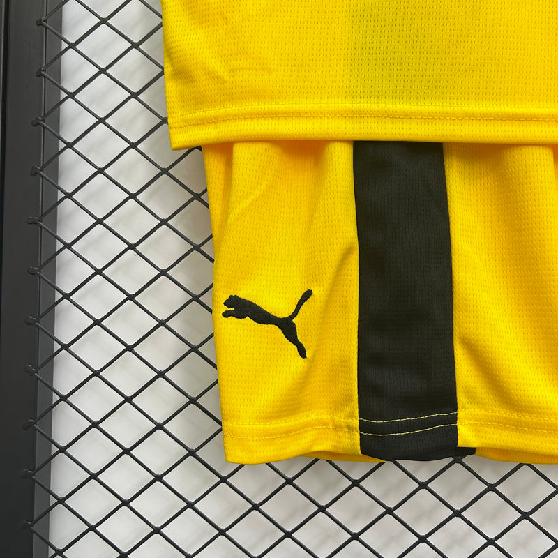 Kit Infantil Borussia Dortmund 25/26 Puma - Amarela