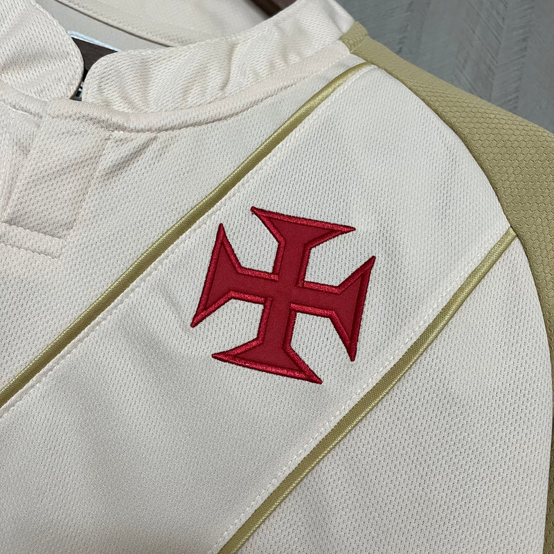Camisa Vasco da Gama Feminina 2024 Kappa - Bege