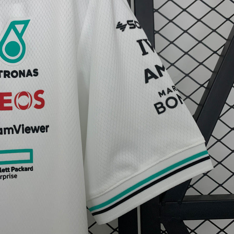Camisa F1 Mercedes Racing 2025 - Branca