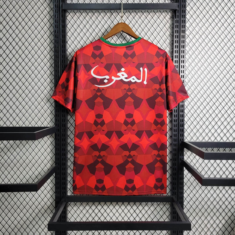 Camisa seleção Marrocos I 23/24 Puma - Vermelho