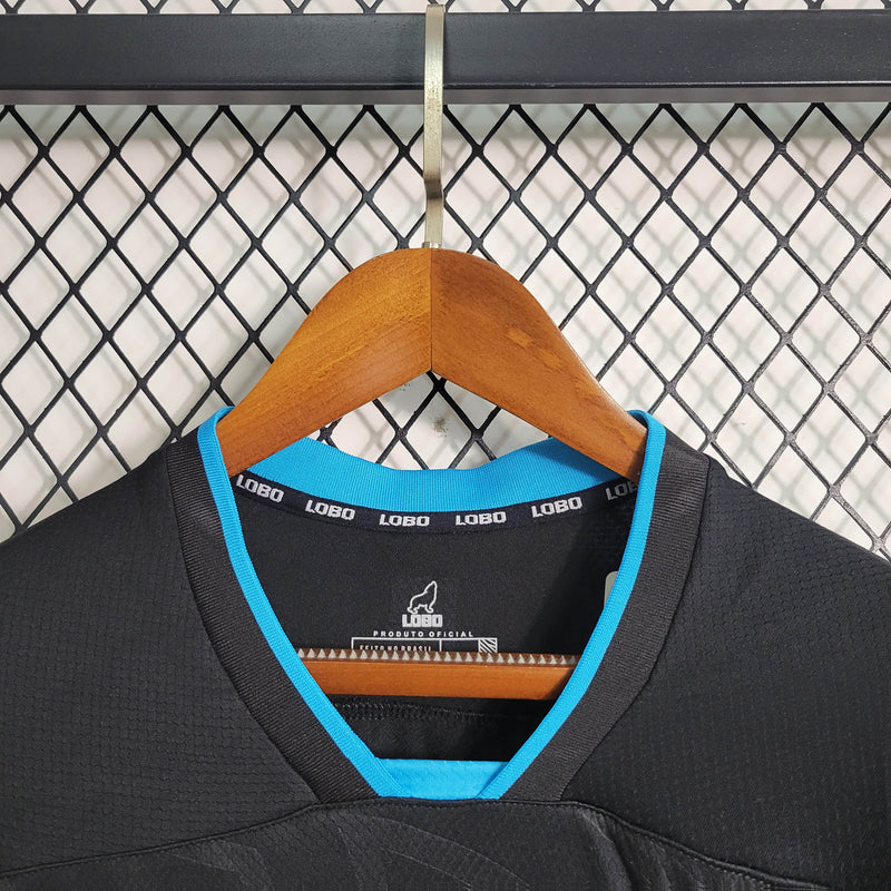 Camisa Paysandu III 23/24 La Negra Lobo - Preto