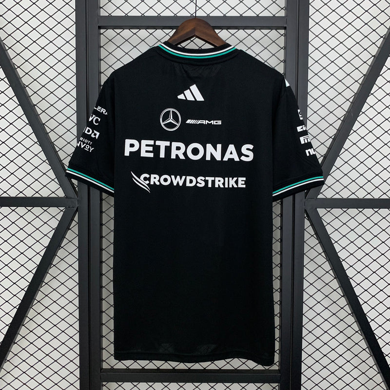 Camisa F1 Mercedes Racing 2025 - Preta