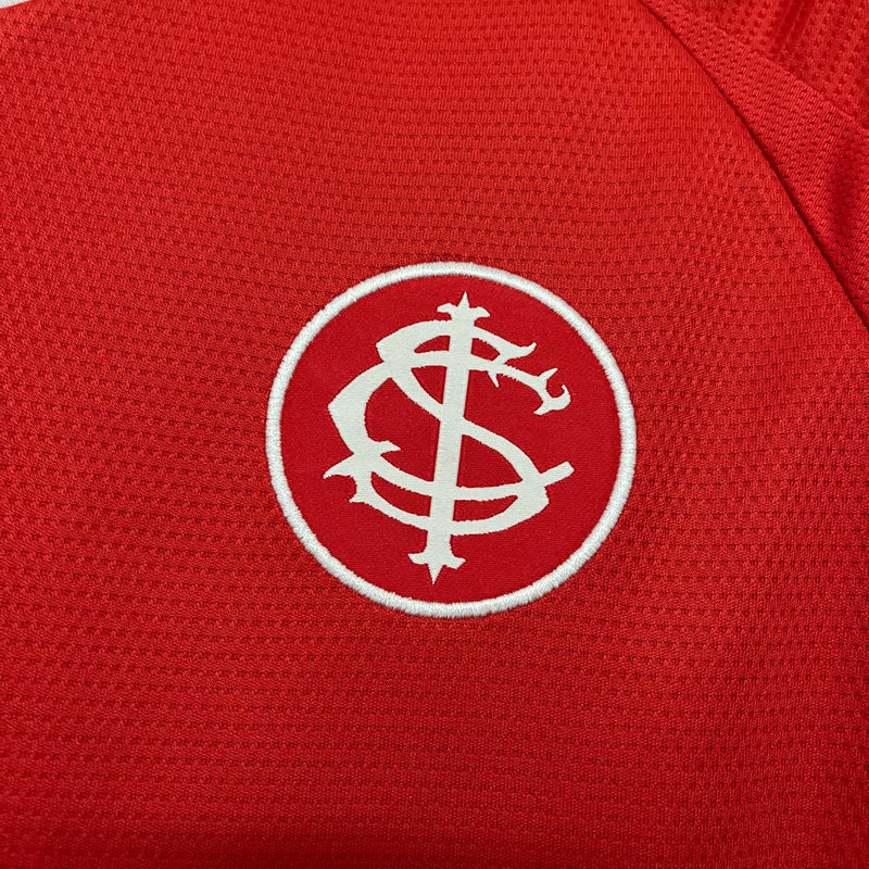 Camisa Internacional [Com Patrocínio] Feminina 2025 Adidas - Vermelha
