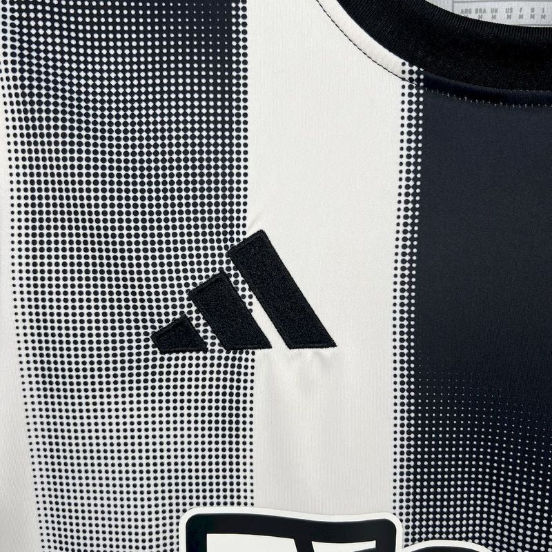 Camisa Newcastle United  25/26 Adidas - Preto e Branco
