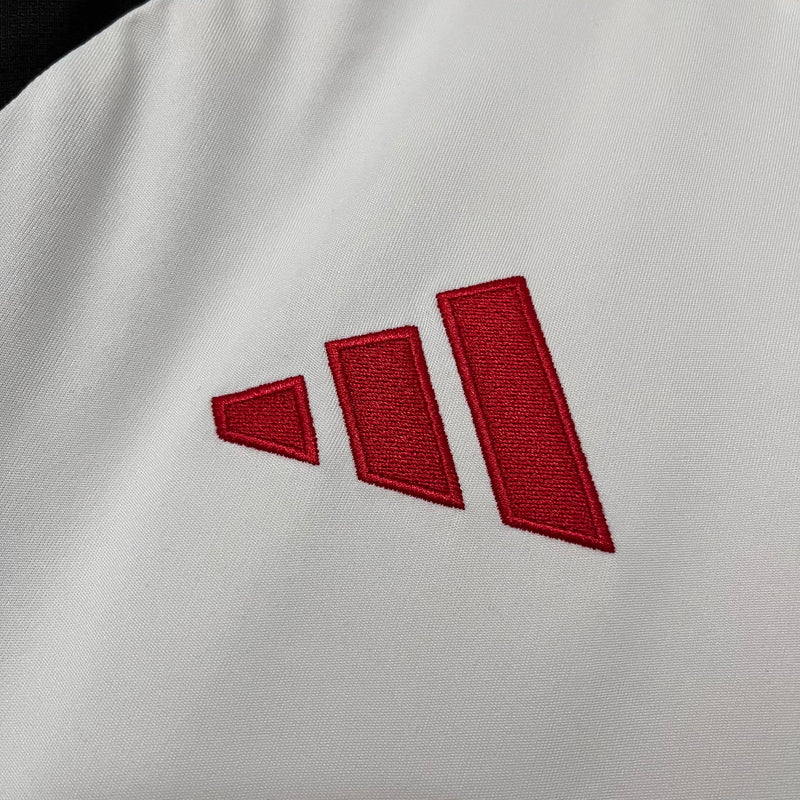 Camisa Flamengo [Com Patrocínio] 2025 Adidas - Branca