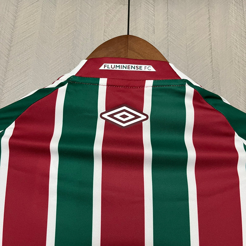 Camisa Fluminense Feminina 2025 Umbro - Tricolor