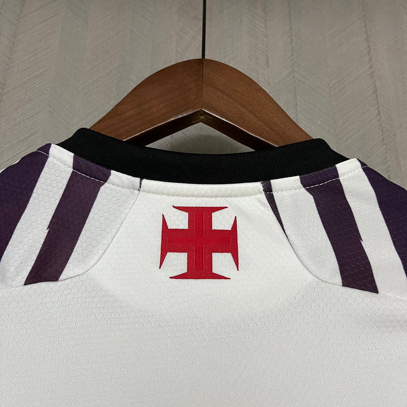 Camisa Vasco da Gama Consciência Negra 2024 Kappa - Branca