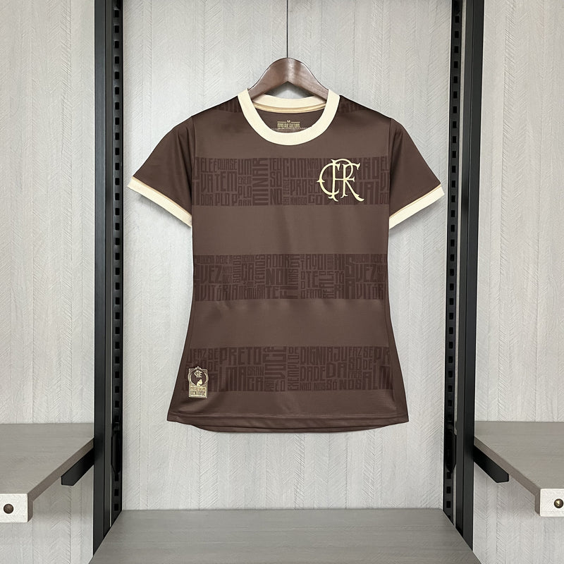 Camisa Flamengo Feminina Edição Especial 2024/25 - Marrom