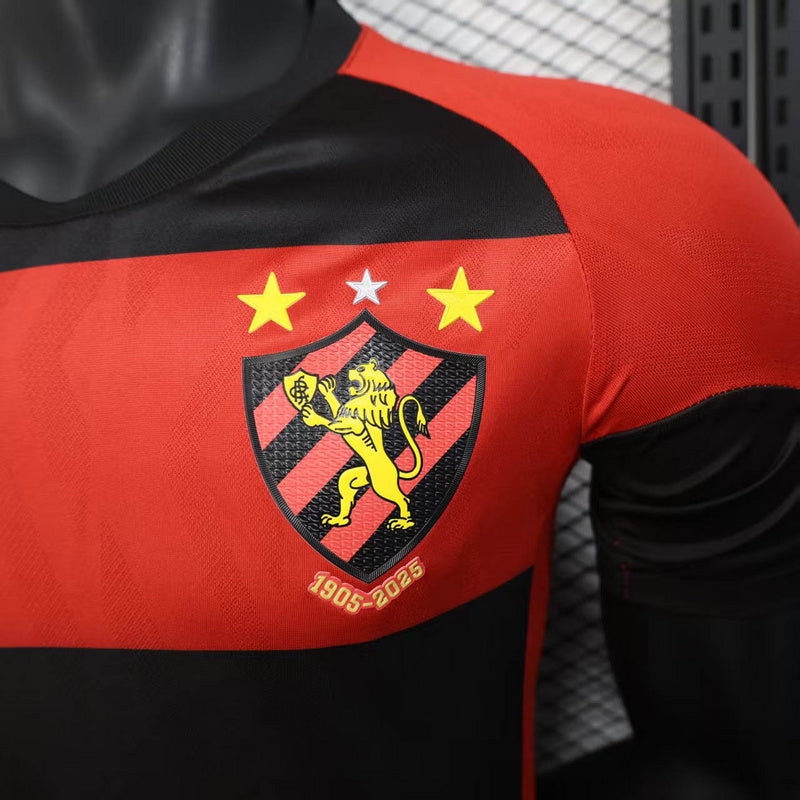 Camisa Sport Recife 25/26 Umbro - Rubro Negra Masculino Jogador
