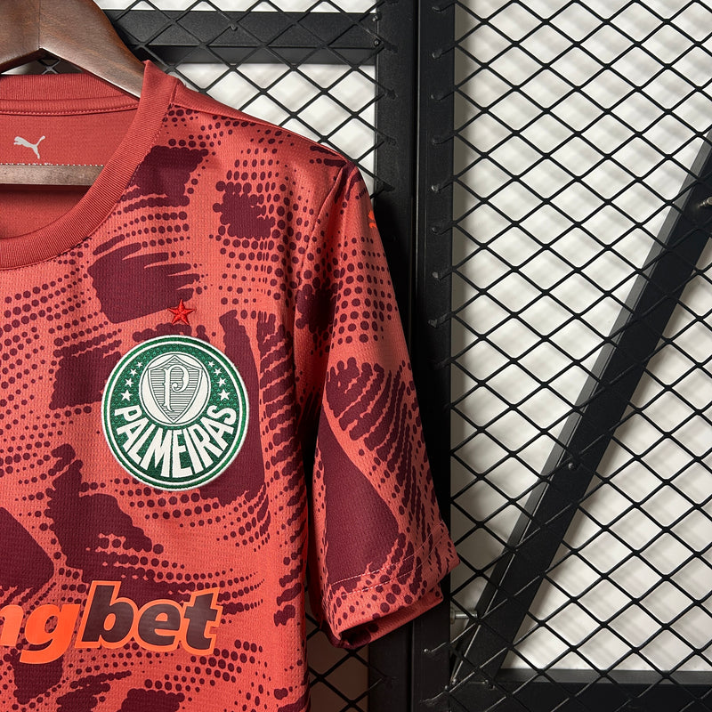 Camisa Palmeiras Goleiro 2025 Puma - Marrom