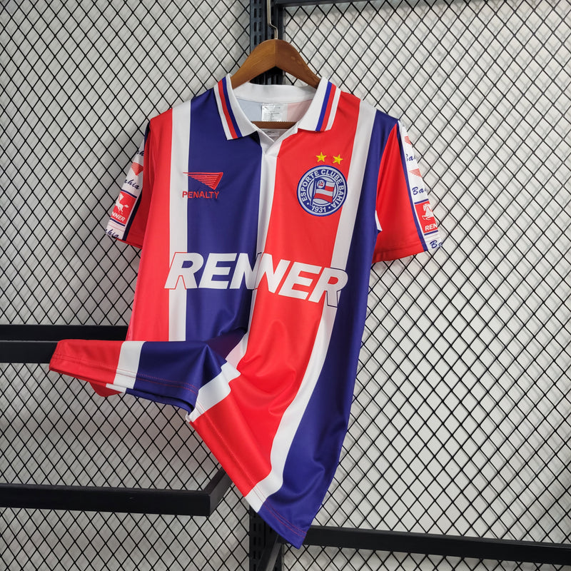Camisa Bahia Retrô 1996 Tricolor - Penalty