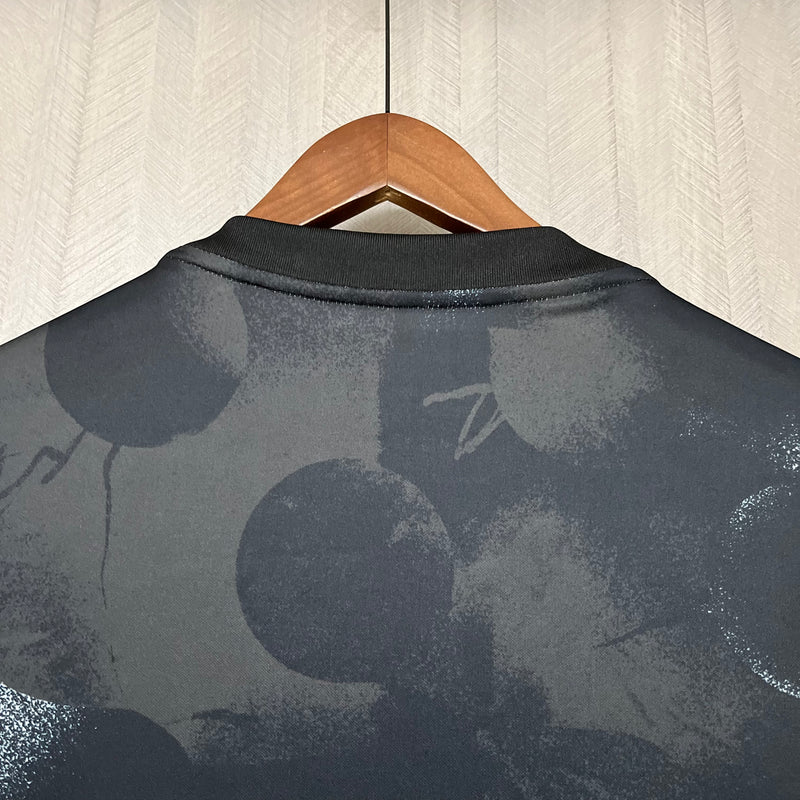 Camisa Corinthians Pré Jogo 2025 Nike - Preta