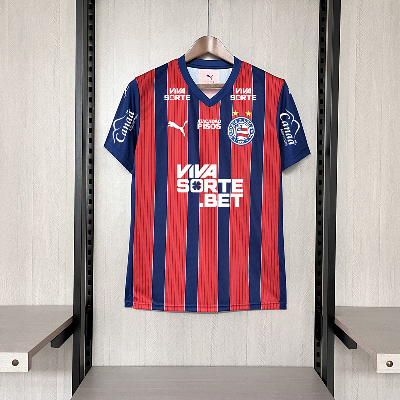 Camisa Bahia [Com Patrocínio] 2025 Puma - Tricolor