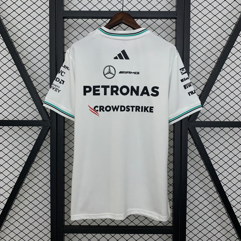 Camisa F1 Mercedes Racing 2025 - Branca