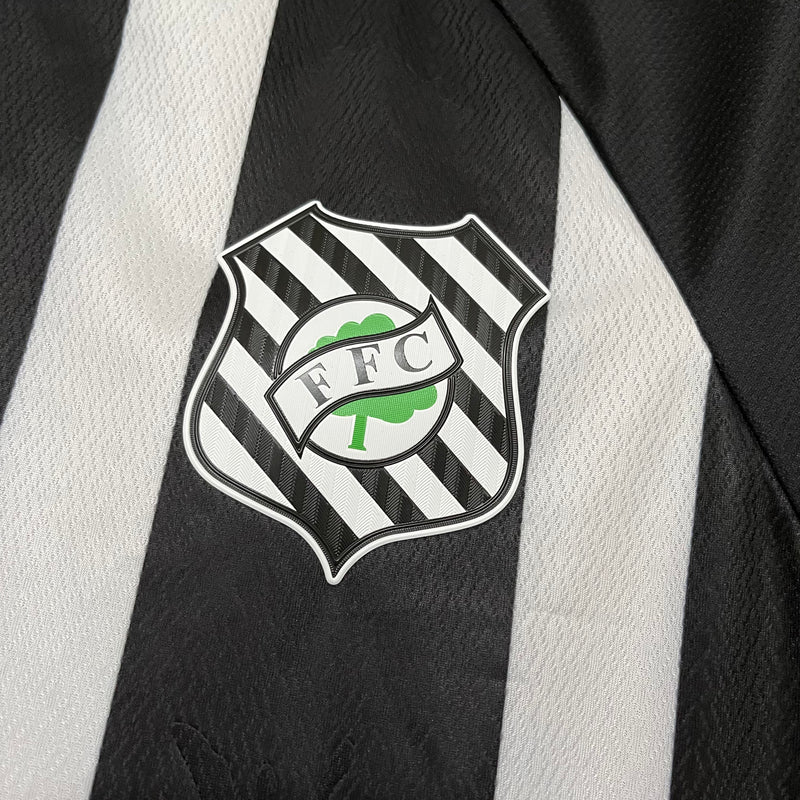 Camisa Figueirense 2025 Umbro - Preta e Branca