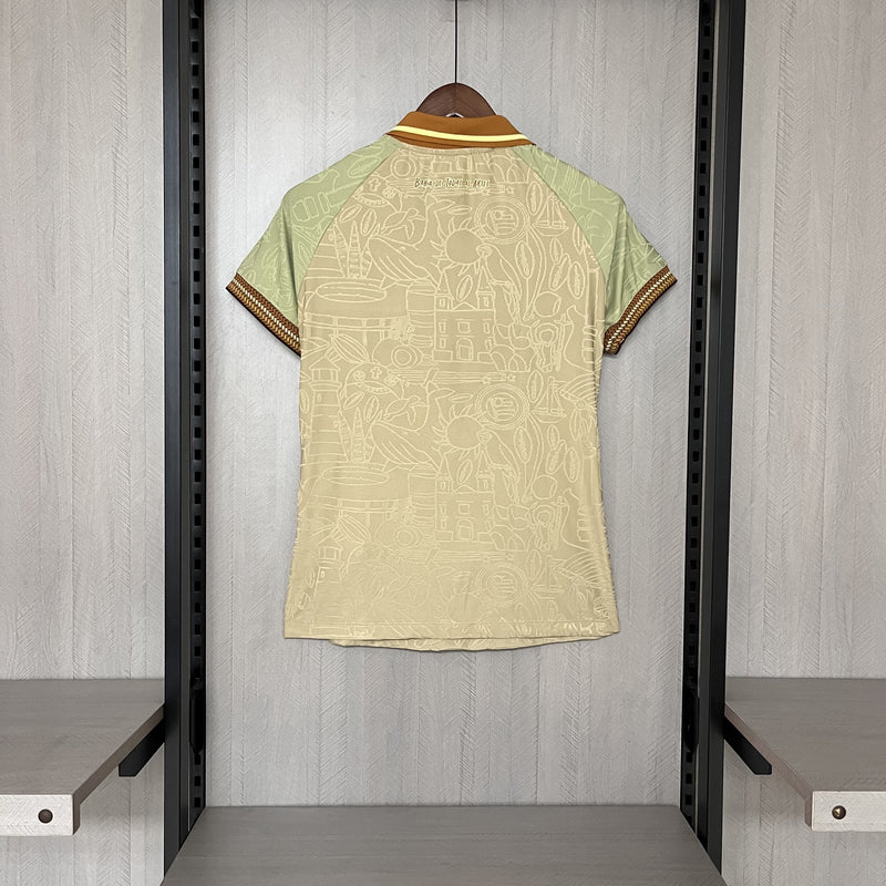 Camisa Bahia Feminina 24/25 Esquadrão - Bege