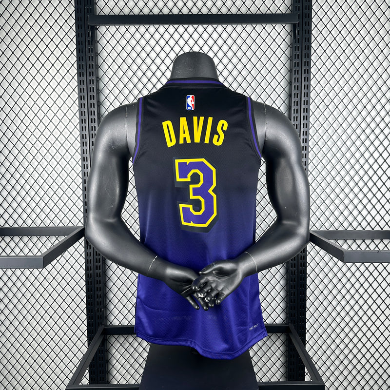 Regata Los Angeles Lakers City 2025 Masculina - Roxa