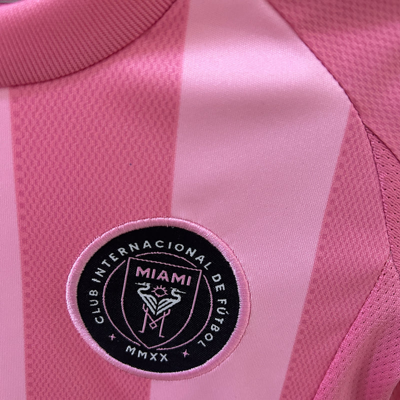 Kit Infantil Inter Miami 25/26 Adidas - Rosa