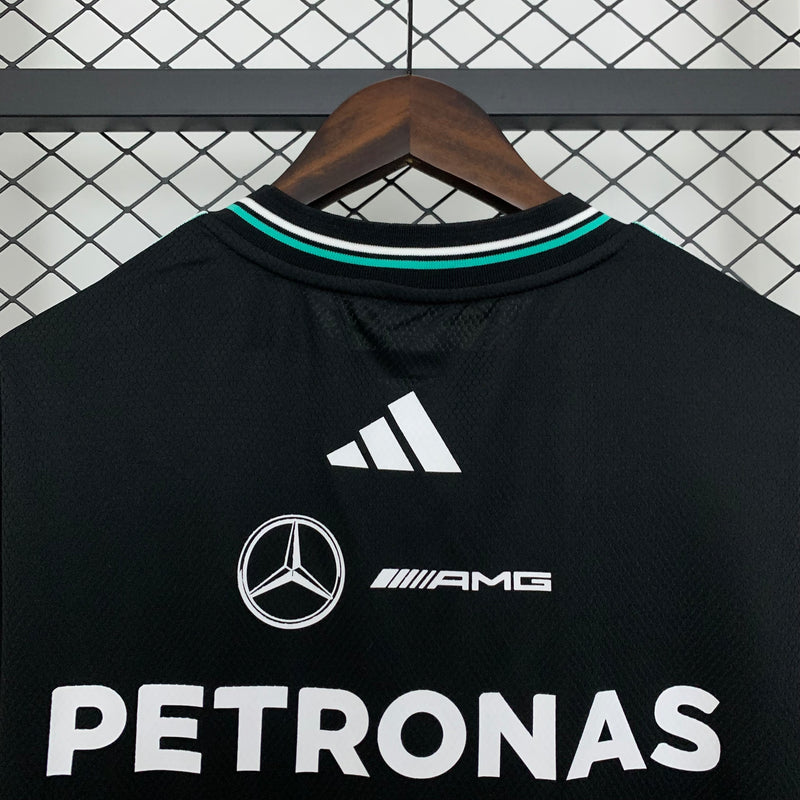 Camisa F1 Mercedes Racing 2025 - Preta