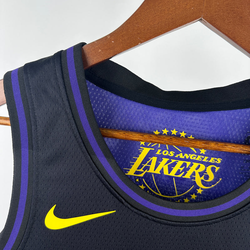 Regata Los Angeles Lakers City 2025 Masculina - Roxa