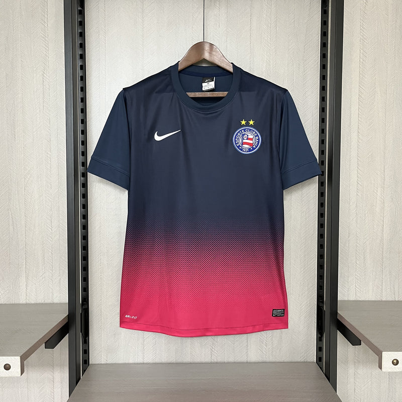 Camisa Bahia Retrô 2013/14 Nike - Azul/Rosa