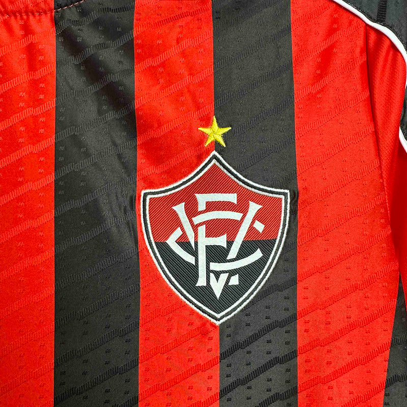Camisa Vitória 2025 Volt - Rubro Negra
