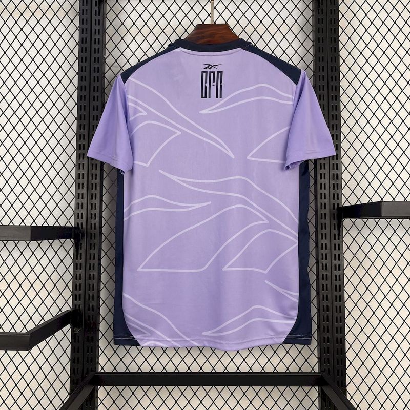 Camisa Botafogo de Treino 2025 Rebook - Roxa