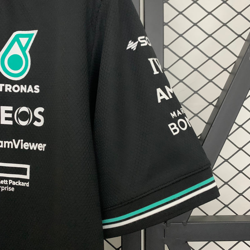 Camisa F1 Mercedes Racing 2025 - Preta