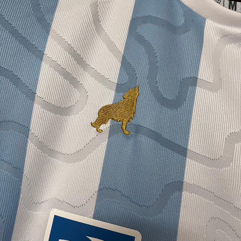 Camisa Paysandu Feminina 2025 Lobo - Azul e Branca