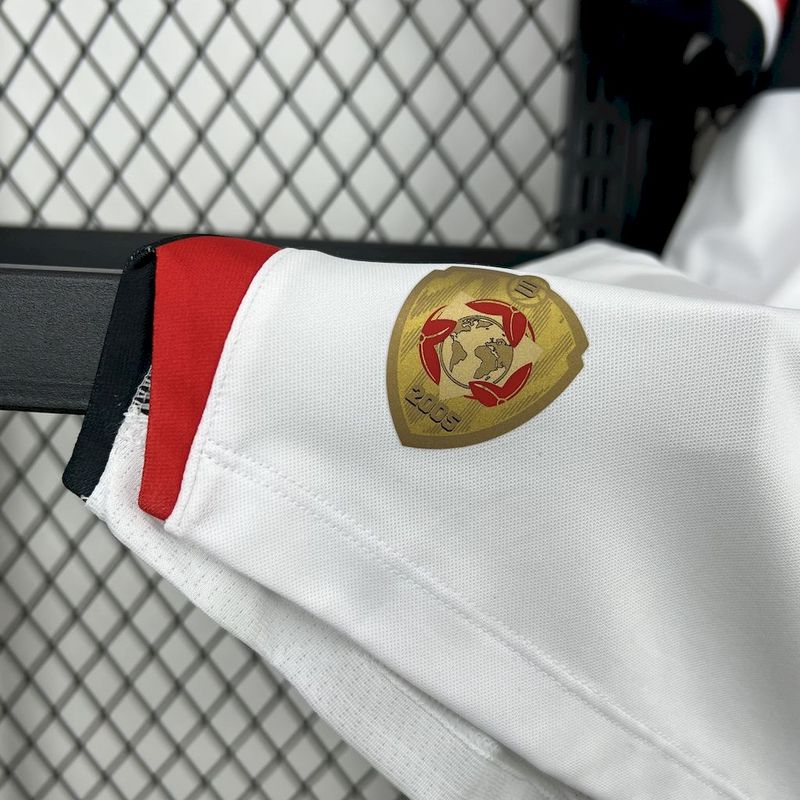 Camisa São Paulo [Com Patrocínio] 2025 New Balance - Branca