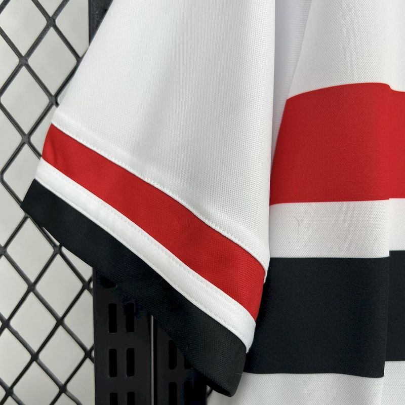 Camisa São Paulo [Com Patrocínio] 2025 New Balance - Branca