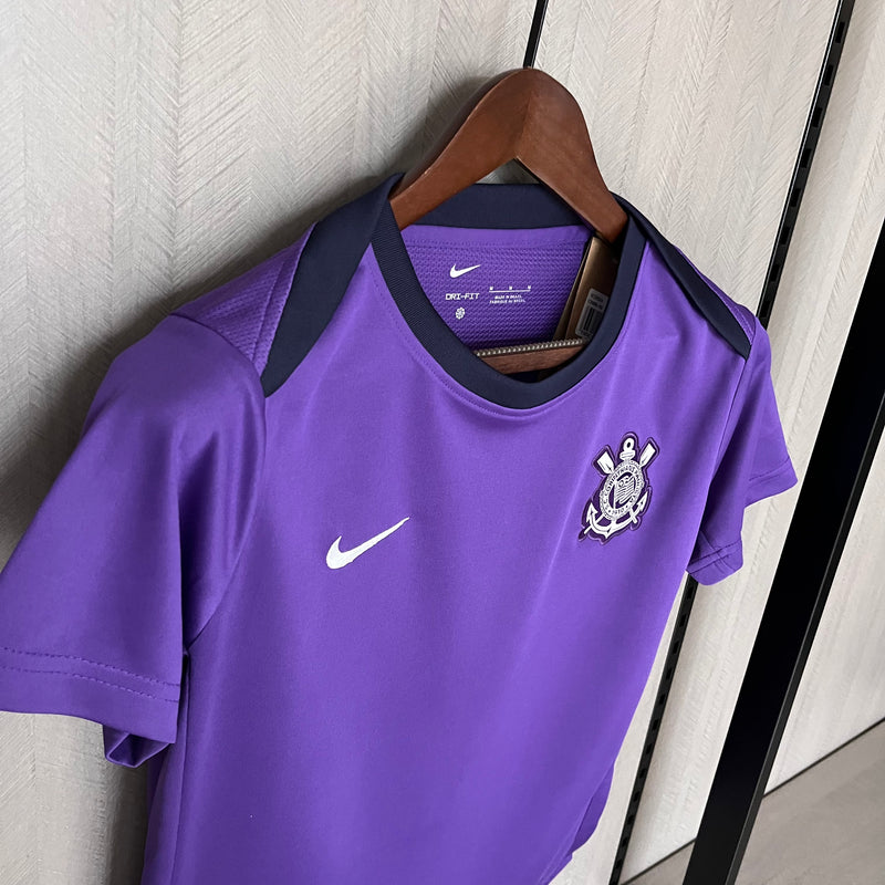 Camisa Corinthians Feminina 24/25 Nike - Roxa