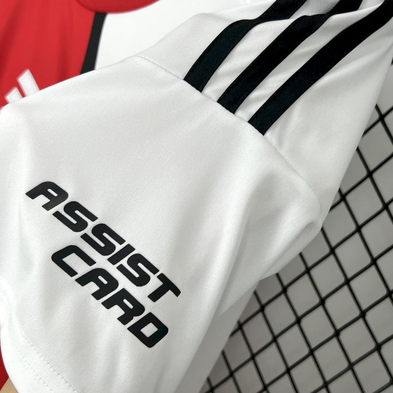 Camisa River Plate 2025 Adidas - Branco e Vermelho