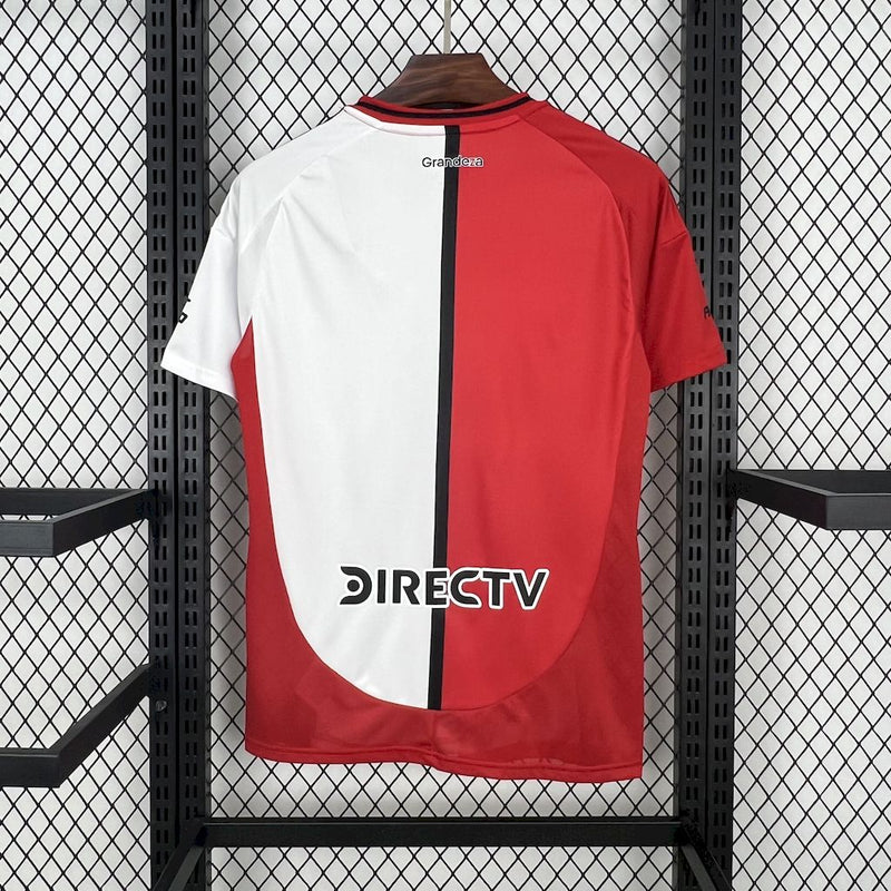 Camisa River Plate 2025 Adidas - Branco e Vermelho